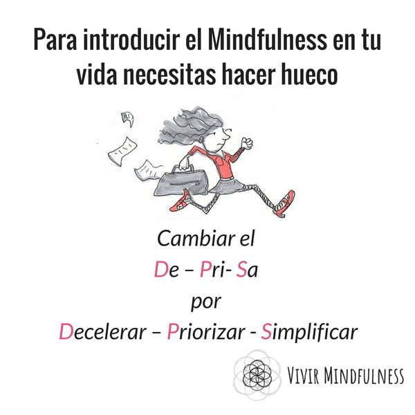 Cómo cambiar el ¡DEPRISA! Por DEcelerar, PRIorizar y Simplificar